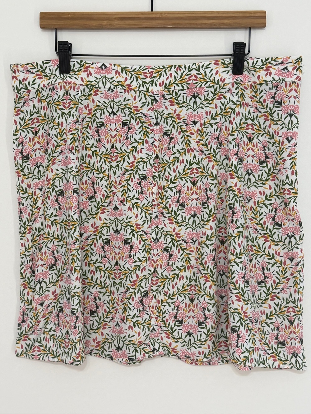 Loft Outlet Petite Women's Floral Print Skirt Size 14P